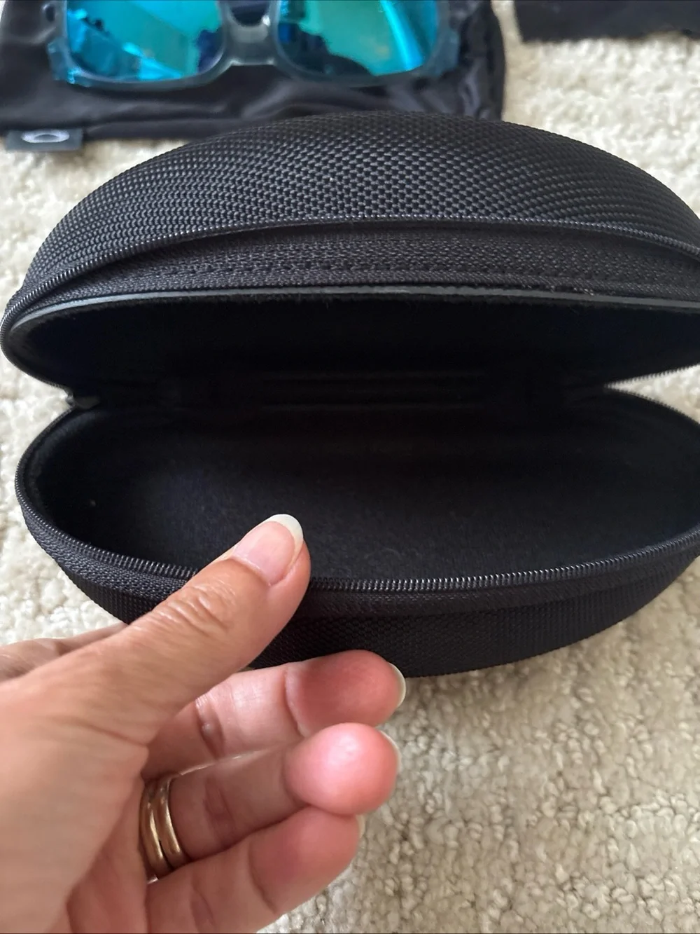 FRAMES ONLY - Oakley Actuator PRIZM Sunglasses Sapphire Blue, case, pouch, cloth